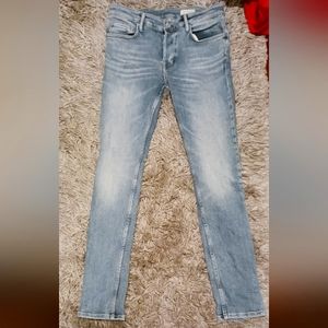 Mens All Saints cigarette jeans